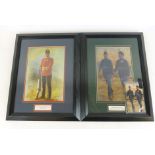Two framed and glazed Harry Payne prints,