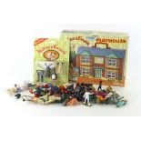 A Wallace and Gromit playhouse in original box together with packaged group of Wallace and Gromit