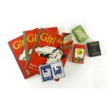 A group of Girl Annuals, issues three, four and five,