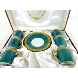 A six piece coffee service by Limoges,