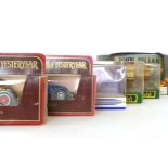 A mixed group of diecast models including Corgi Classics, Matchbox Models of Yesteryear and others,