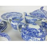 A late 19th/early 20th century fifty eight piece Copeland Spode part dinner service including a