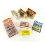 A set of three Matchbox Royal Mail vehicles together with one other boxed,