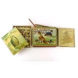 Two wooden puzzles in original boxes of England and Wales and of Birds and Animals,