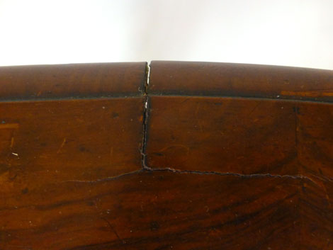 A Victorian burr walnut card table, - Image 4 of 4