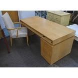 WRITING DESK, contemporary style reputedly made by Jonathan Baring,