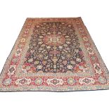 FINE VINTAGE KASHAN CARPET, 405cm x 302cm,