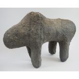 BOLI ZOOMORPHIC FETISH, Bamana people, 46cm L x 31cm H.