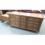 BANK OF DRAWERS, American by 'Stafford House Furniture,