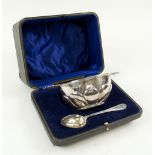 SILVER QUAICHE, of traditional form, Sheffield 1913, makers James Dixon & Sons, 4.
