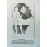 ELISABETH FRINK (British, 1930-1993), 'The Menciples Tale', 1972, etching, limited edition of 300,