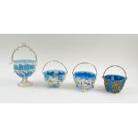 BON BON BOWLS, four similar,