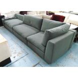 CASSINA MISTER CORNER SOFA, designed by Philippe Starck, 380cm L x 105cm D x 90cm H.