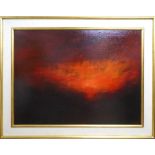 MARIA LUISA HERNANDEZ, 'Desire' oil on canvas, 100 x 129, signed, framed, inscribed.