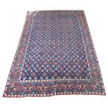 ANTIQUE VERAMIN CARPET, 313cm x 205cm, circa 1920, Mini Khani design of flowers,