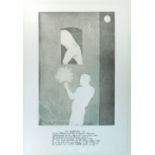 ELISABETH FRINK (British, 1930-1993), 'The Miller's Tale II', etching, limited edition of 300,