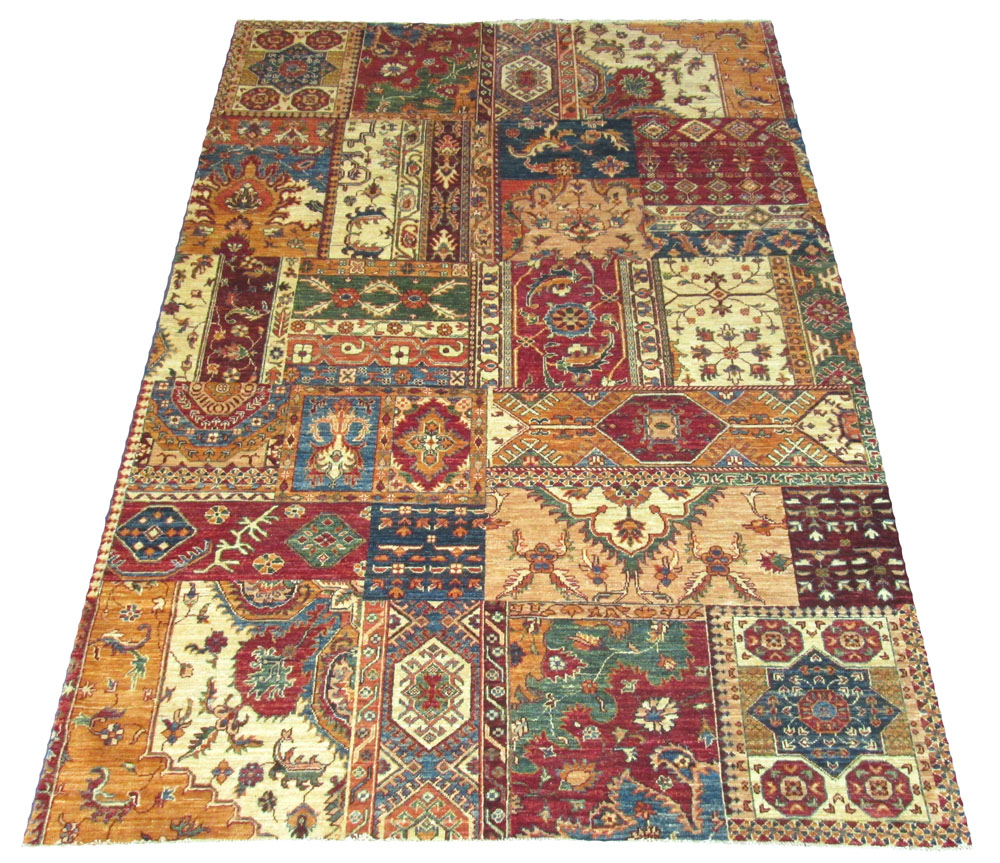 LAHORE TILE DESIGN CARPET, 241cm x 171cm, in antique carpet designs.