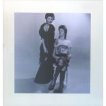 BOWIE WITH LULU, 'Man who Sold the World', 1973 photoshoot, 39cm x 39.5cm.