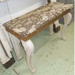 CONSOLE TABLE, 19th century and later,