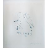 TRACEY EMIN (British, b.1963), 'Kiss', polymer gravure etching, no.