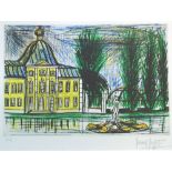 BERNARD BUFFET (French, 1928-1999), 'The Peterhof Palace, Venus Fountain' (S.