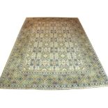 VINTAGE KASHAN CARPET, 376cm x 270cm,