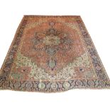 ANTIQUE HERIZ CARPET, 350cm x 275cm,