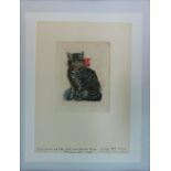 PETER BLAKE RA (British, b. 1932), 'Found Art, Cat', giclee print in colours, 2007, 29.