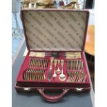 CUTLERY SET, seventy pieces, in attache case, 45cm x 32cm x 10cm H.