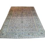 VERY FINE KASHAN CARPET, 380cm x 275cm,