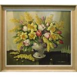 THOS GARRETT, 'Spring's glory', oil on canvas, 51cm x 61cm, signed lower right, framed.