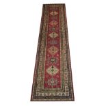 FINE KAZAK RUNNER, 294cm x 75cm,