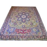 VINTAGE TABRIZ CARPET, 390cm x 290cm,