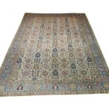 ANTIQUE TABRIZ CARPET, 380cm x 280cm,