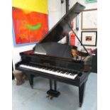 BECHSTEIN GRAND PIANO, C. Bechstein 'L' model iron framed in an ebonised full glass case, serial no.