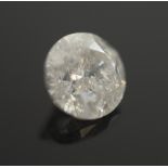 ROUND BRILLIANT CUT NATURAL DIAMOND 1.