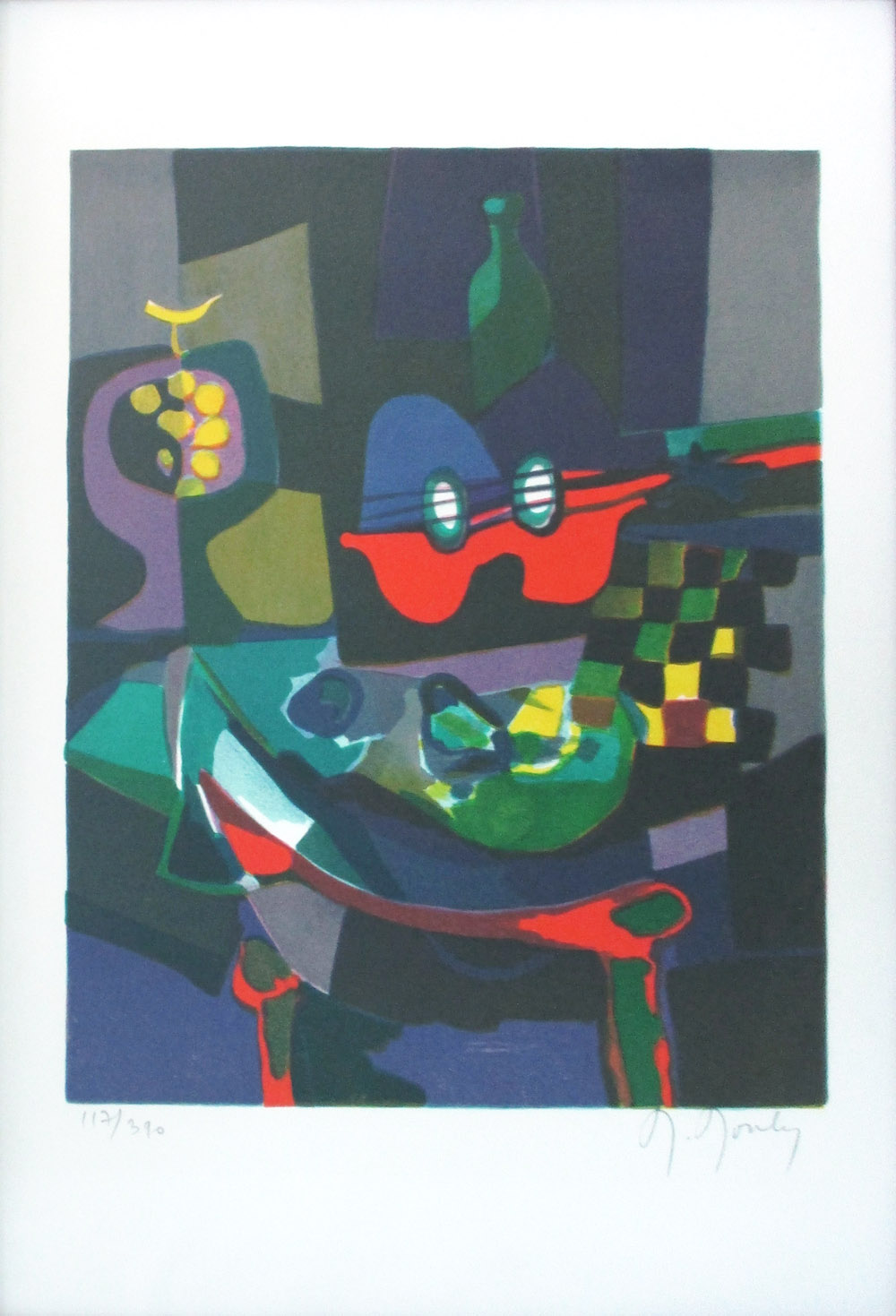 MARCEL MOULY (French, 1918-2008), 'Pichet et Conapotier', 42cm x 29cm, lithograph, 117/390,