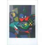 MARCEL MOULY (French, 1918-2008), 'Pichet et Conapotier', 42cm x 29cm, lithograph, 117/390,