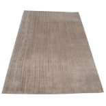 RUG COMPANY CARPET, 303cm x 212cm, flake sable striped design.