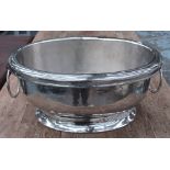 CHAMPAGNE BATH, in plated metal, 51cm L.
