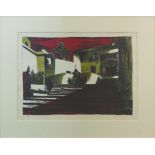 W.H. LAURIE, 'Steps in Cordoba', 28cm x 38.5cm, signed and framed, numbered and dated '64.