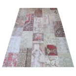 SULTANABAD PATCHWORK CARPET, 304cm x 201cm.