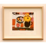 MARY FEDDEN (British, 1915-2012), 'Orange mug' handsigned lithograph with publisher's blindstamp,