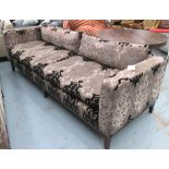 SOFA, of large proportions, two seater,