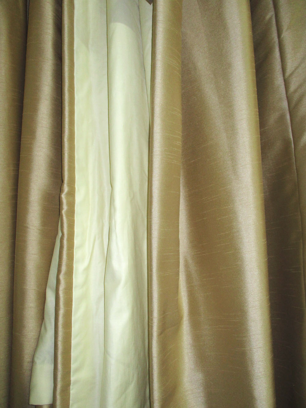 CURTAINS, a pair,