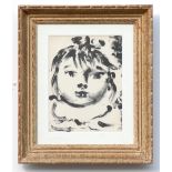 PABLO PICASSO (Spanish, 1881-1973), 'Paloma' (Picasso's daughter), original lithograph,