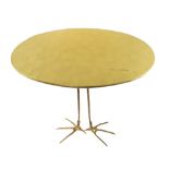 TRACCIA TABLE, designed by Meret Oppenheim, bears plaque 'Simon by Estel',