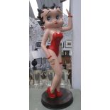 BETTY BO FIGURE - THE BEACH PARADE, of large proportions, on raised base, 105cm H.