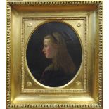 HENRY NELSON O'NEIL (British, 1817-1880) 'Portrait of Fanny Firth',