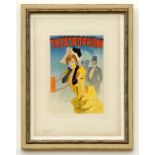 JULES CHÉRET (French, 1836-1932), 'Thèâtrophone' suite: Les maitres de l'affiches, Pl 33,